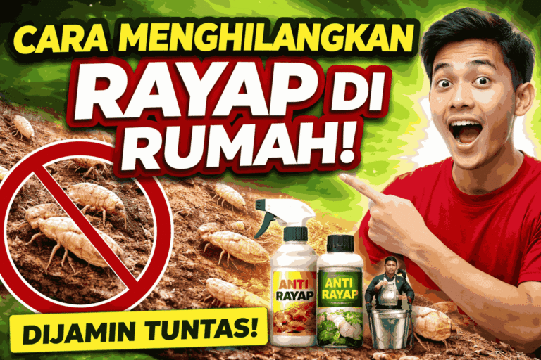 Cara menghilangkan rayap di rumah secara tuntas dengan metode ampuh dan aman