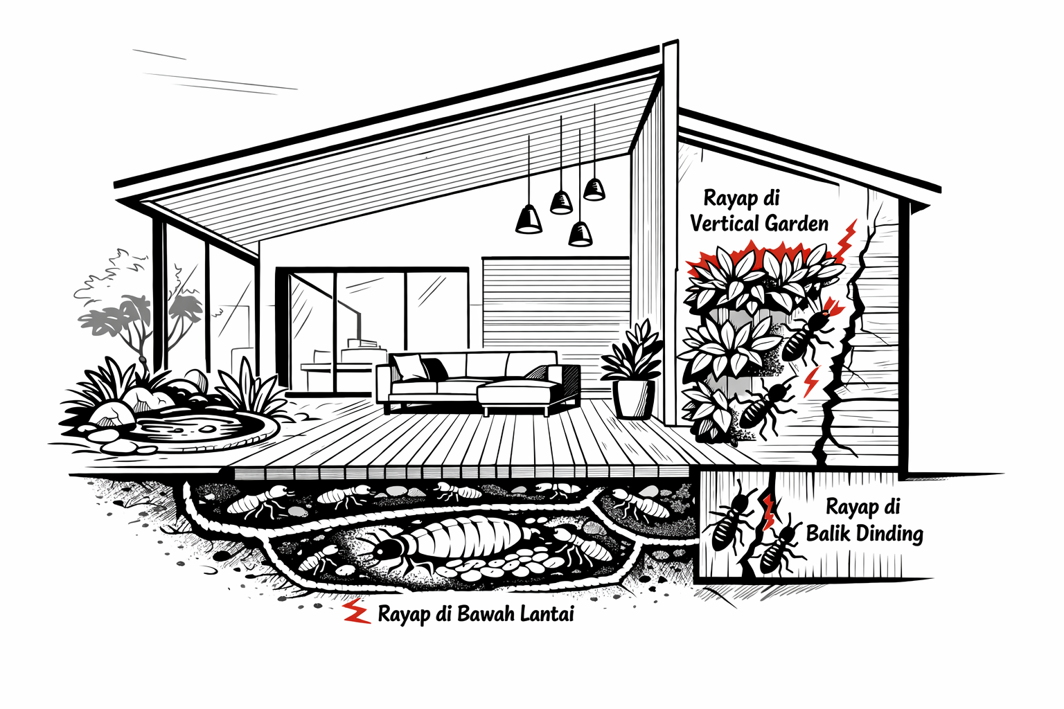 Rayap rumah modern