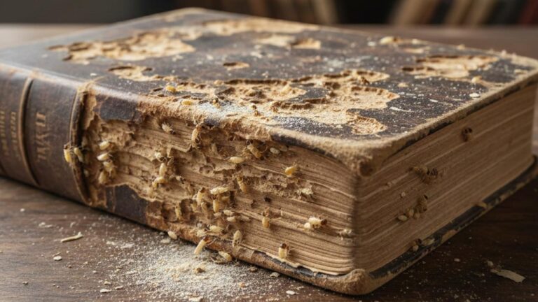Cara Mensterilkan Buku-Buku Lama dari Sisa Kotoran dan Telur Rayap